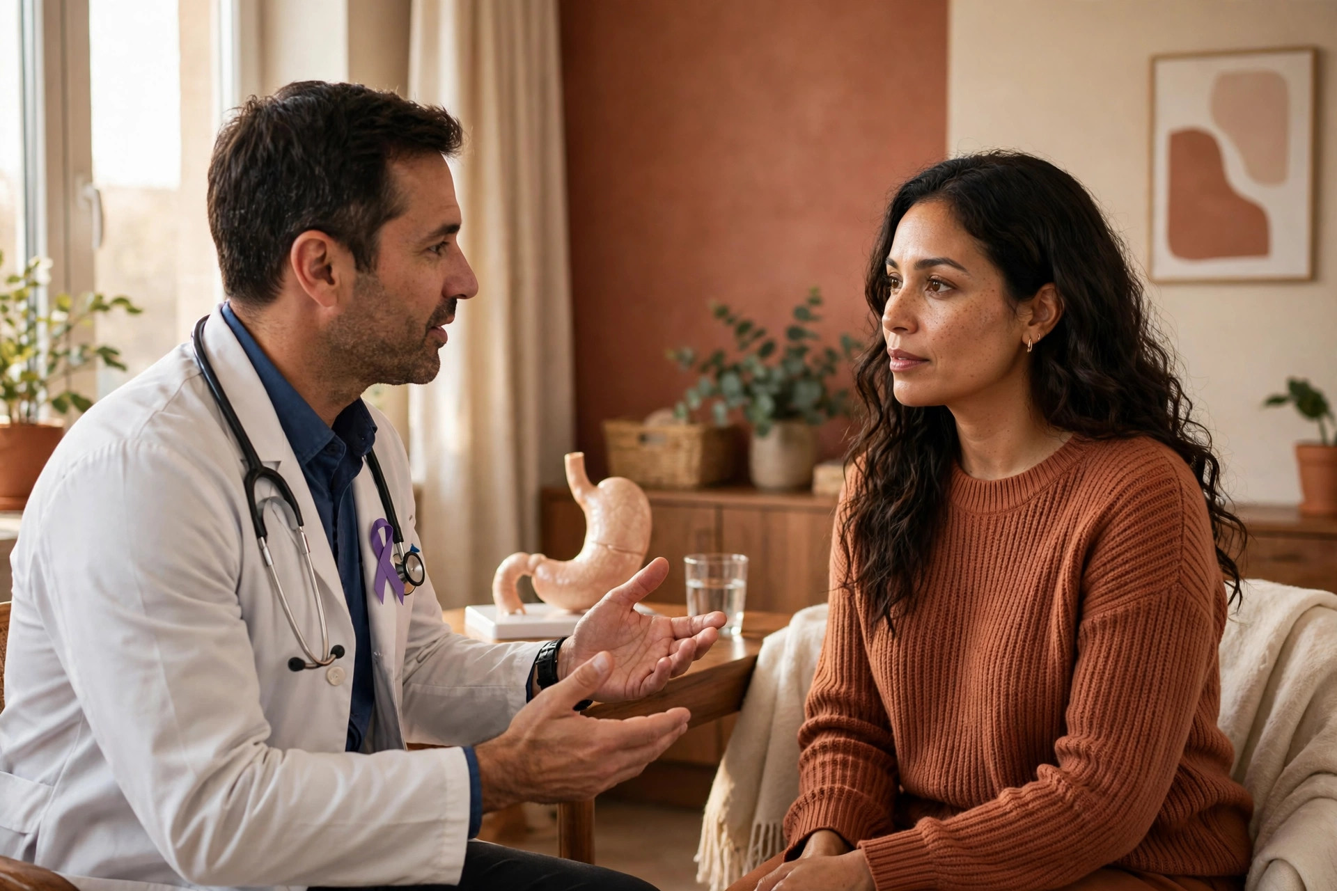 fibromyalgia and acid reflux doctor consultation about digestion