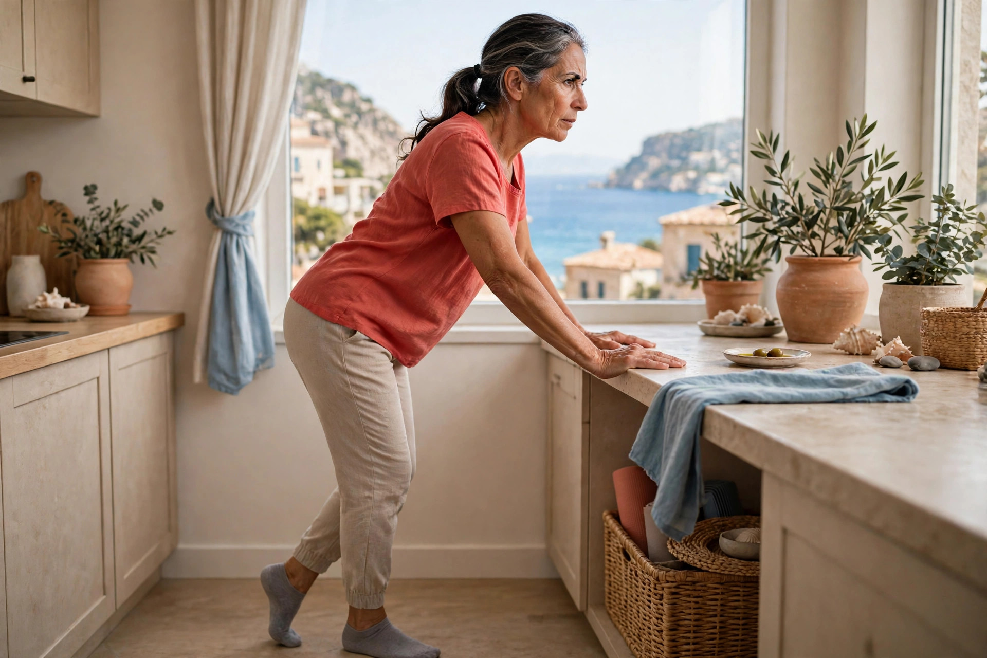 fibromyalgia and ankle pain heel raise balance exercise at home