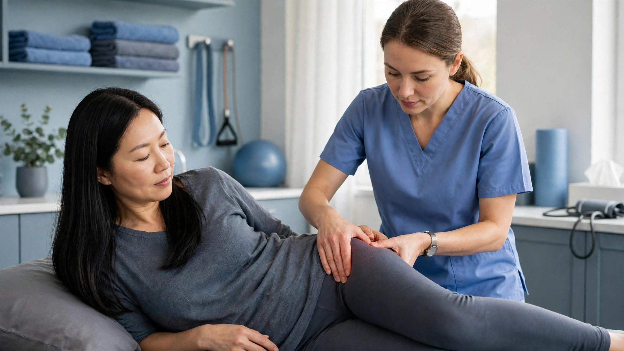 fibromyalgia and bursitis physiotherapy hip assessment