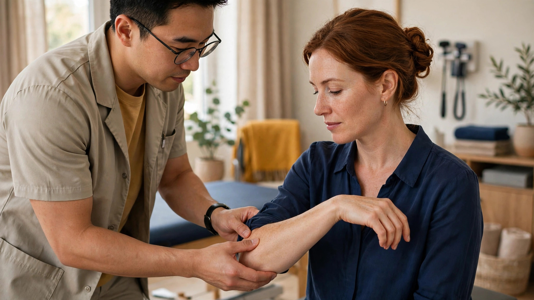 fibromyalgia and elbow pain physiotherapy elbow examination