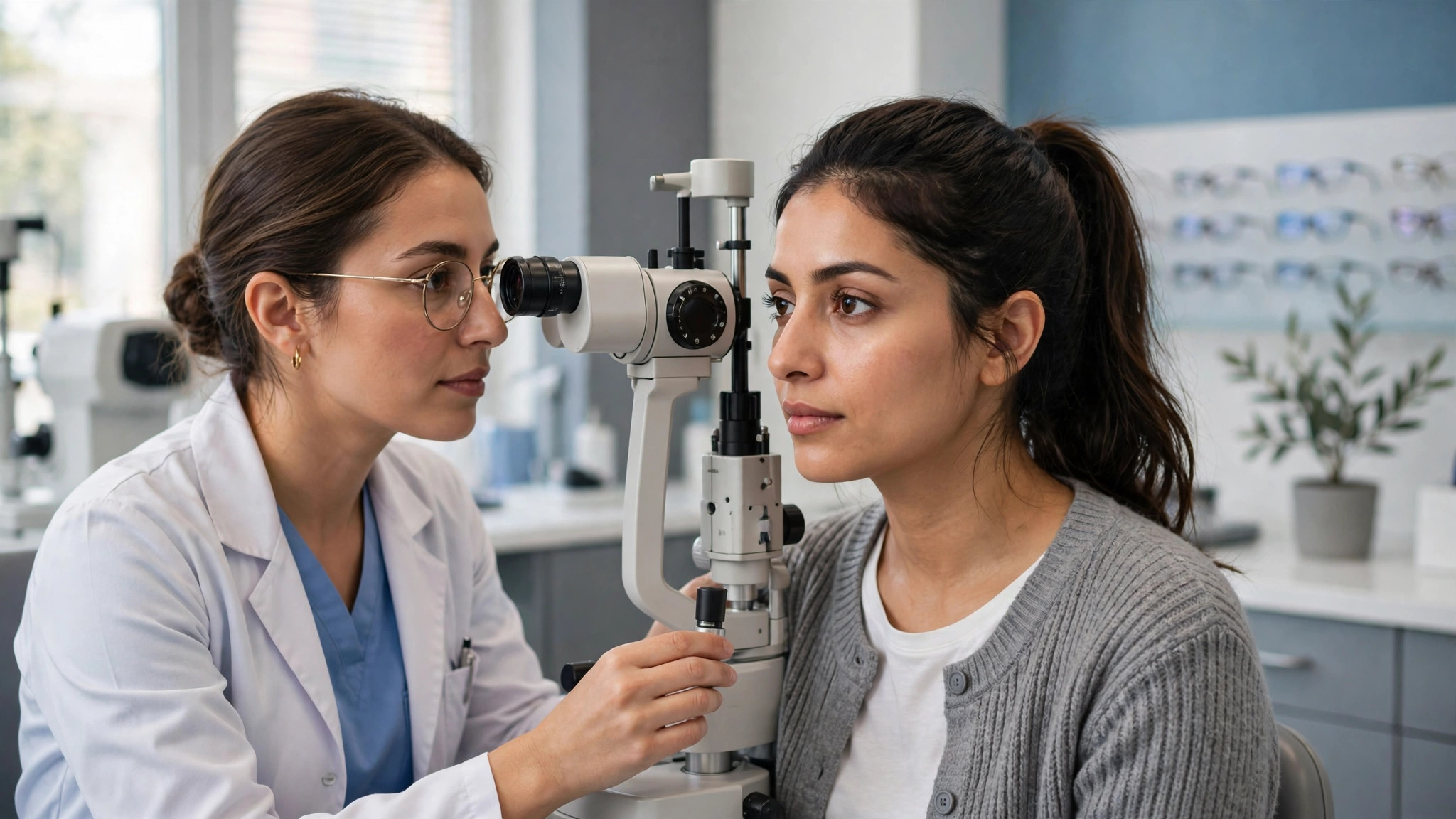 fibromyalgia and eye strain optometrist eye examination