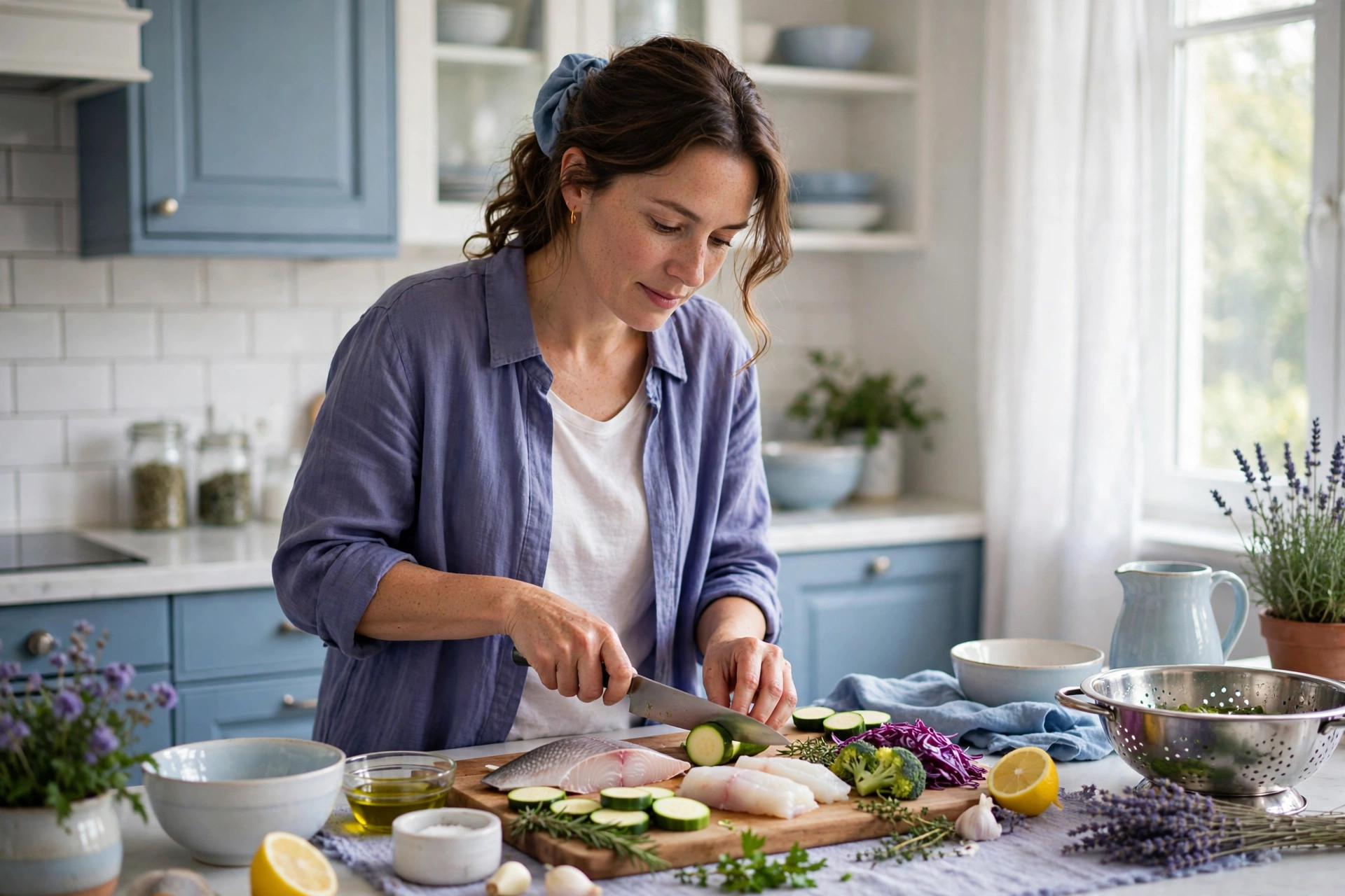 fibromyalgia and histamine intolerance preparing a fresh low histamine meal
