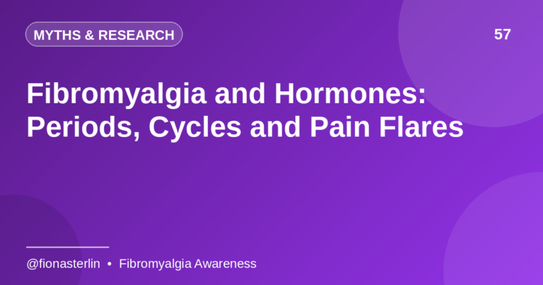 Fibromyalgia and Hormones: Periods, Cycles and Pain Flares