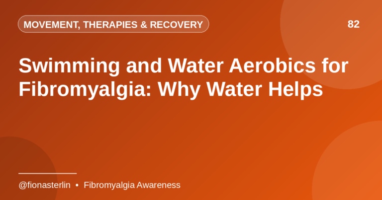 Swimming and Water Aerobics for Fibromyalgia: Why Water Helps